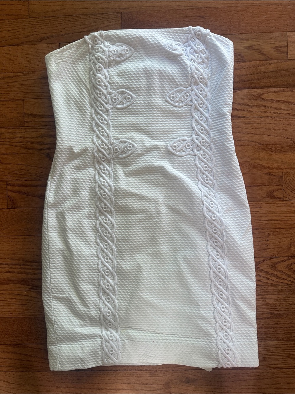 Lilly Pulitzer white strapless dress size XS - Picture 2 of 12